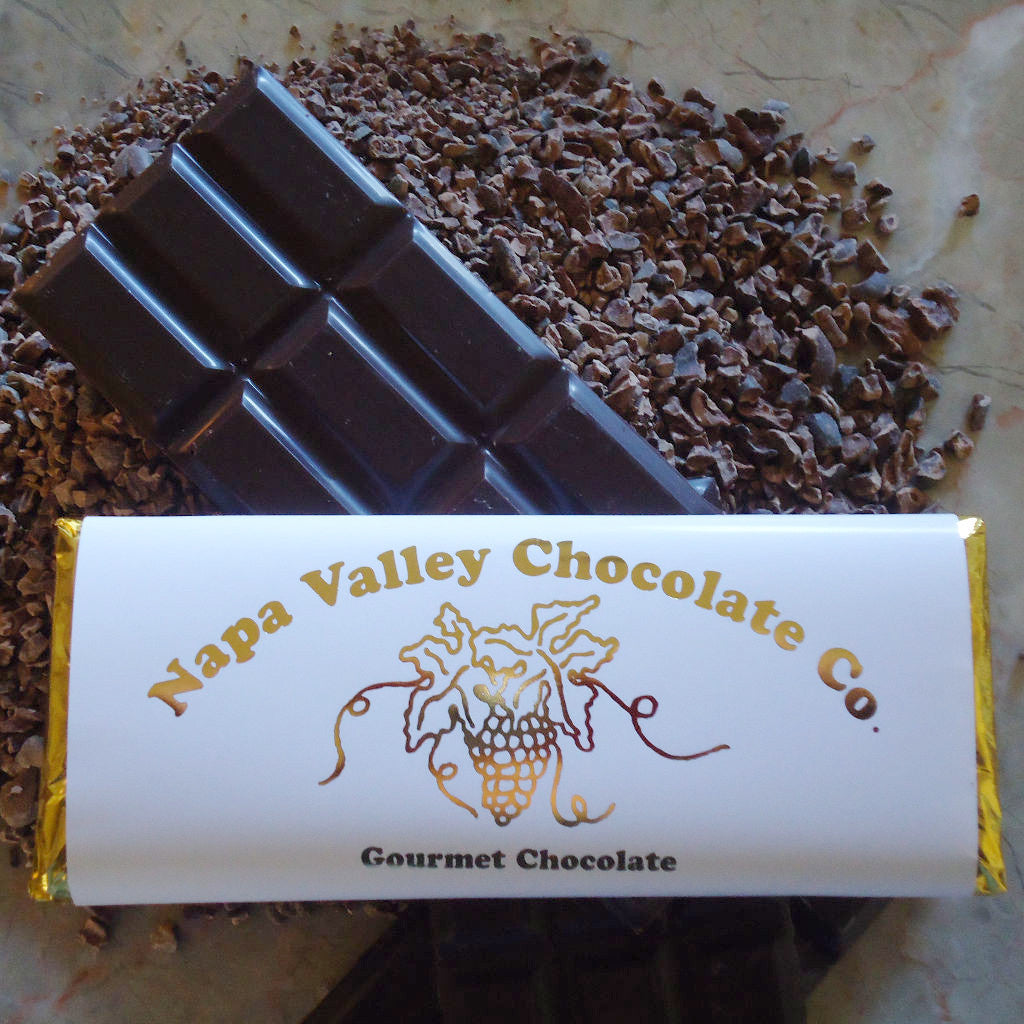 Cocoa Nib Chocolate Bar, Gourmet Chocolate Bar, Chocolate Candy Bar, Premium Chocolate Bar