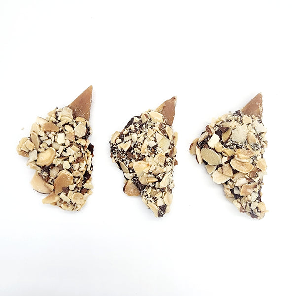 Chocolate covered  Almond English Toffee in Gift Box. Toffee Lovers, Handcrafted Artisan Chocolate Almond Toffee