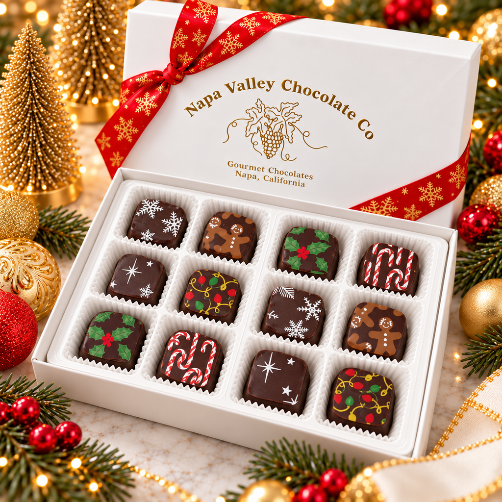 Chocolate Salted Caramel Candy - Christmas Collection