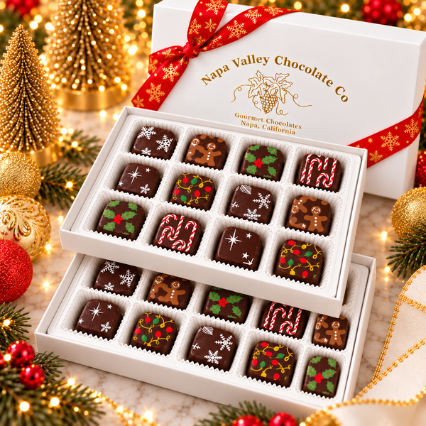 Chocolate Salted Caramel Candy - Christmas Collection