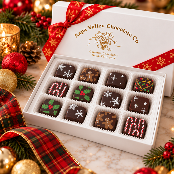 Chocolate Salted Caramel Candy - Christmas Collection