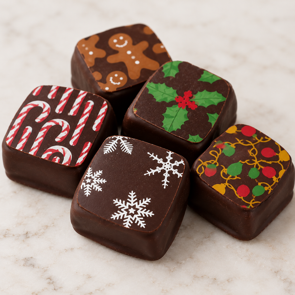 Chocolate Salted Caramel Candy - Christmas Collection