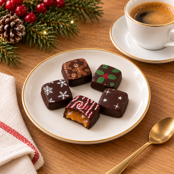 Chocolate Salted Caramel Candy - Christmas Collection