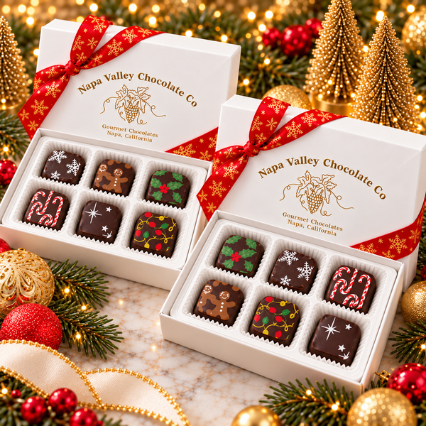 Chocolate Salted Caramel Candy - Christmas Collection