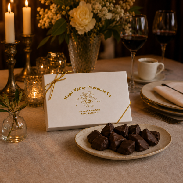Napa Valley Chocolate Company. After dinner Sponge Candy Treats