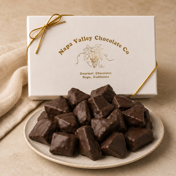 Chocolate Sponge Candy - from the Napa Valley