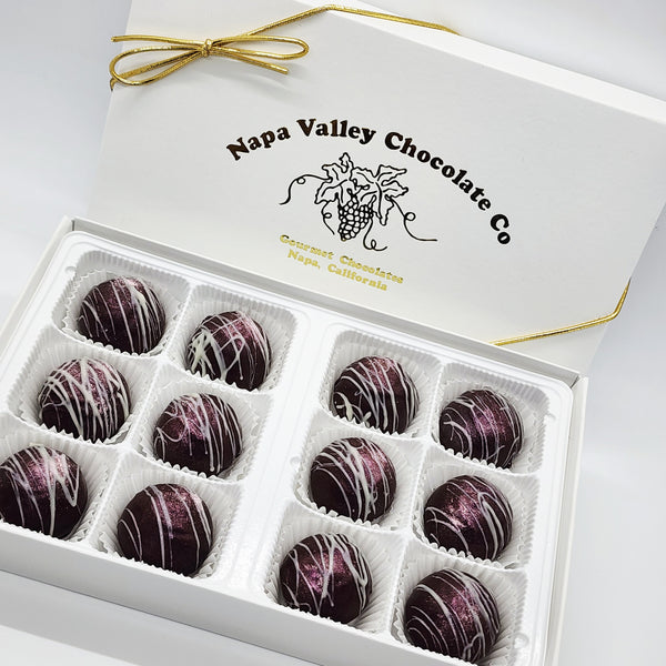 Rosé Chocolate Truffles