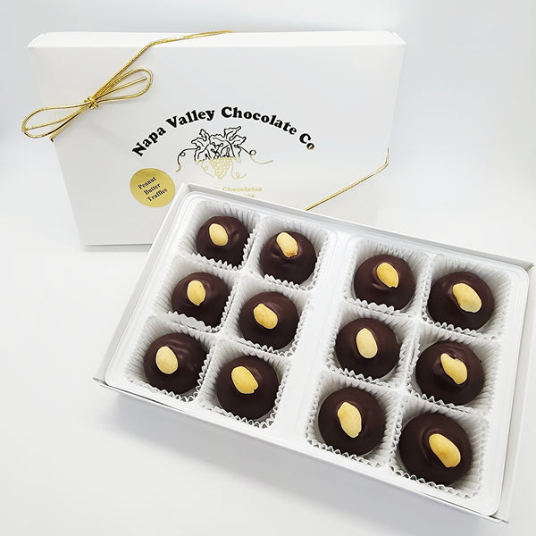 Peanut Butter Chocolate Truffles