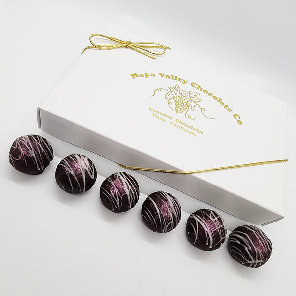 Rosé Chocolate Truffles