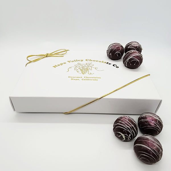 Rosé Chocolate Truffles