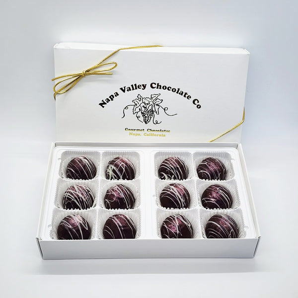 Rosé Chocolate Truffles