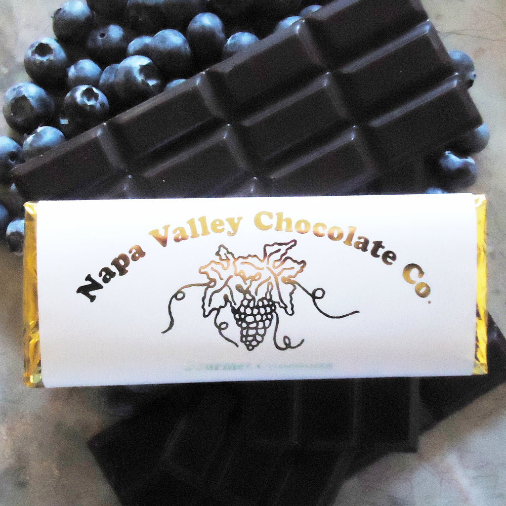 BLueberry Chocolate Bar, Gourmet Chocolate Bar, Chocolate Candy Bar