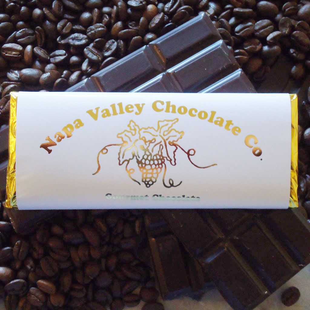 Espresso Bean Chocolate Bar, Gourmet Chocolate Bar, Premium Chocolate Bar, Chocolate Candy Bar