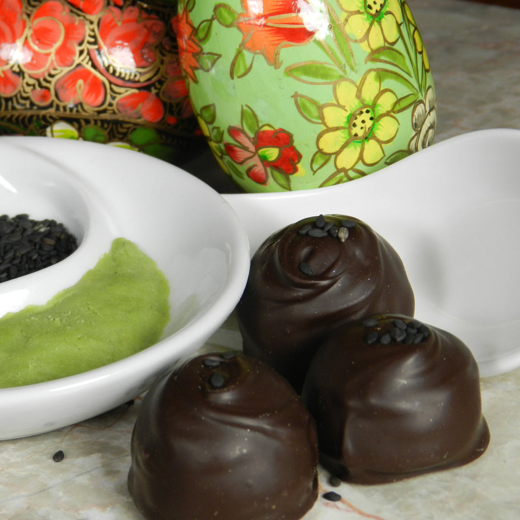 Wasabi Chocolate Truffles